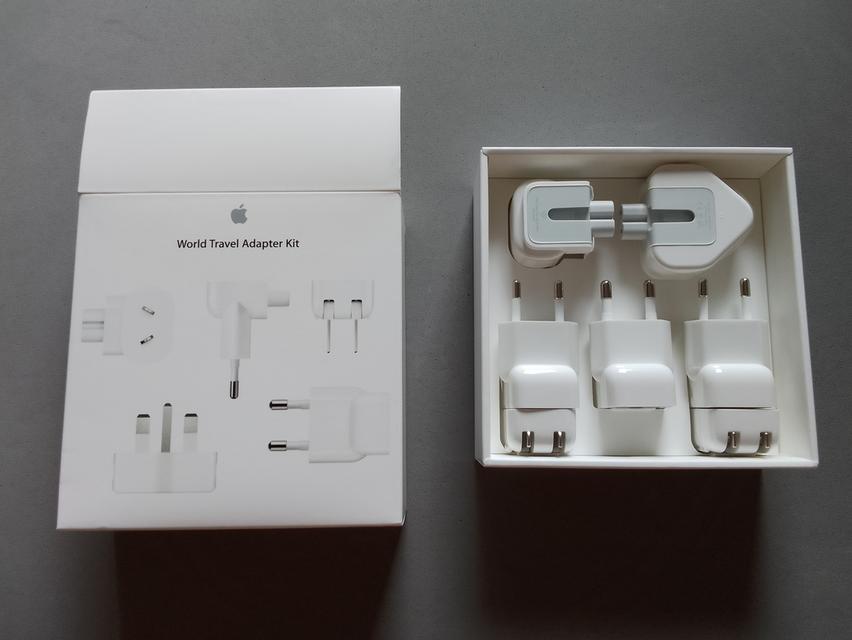 สภาพใหม่! หัวชาร์จเปลี่ยนApple🍎สินค้าแท้ สำหรับเดินทางใช้ในตปท.