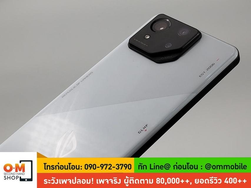 ขาย/แลก Asus Rog Phone 8 Gray 12/256 ศูนย์ไทย สภาพใหม่มาก ประกันยาว ครบยกกล่อง เพียง 22,900 บาท 2
