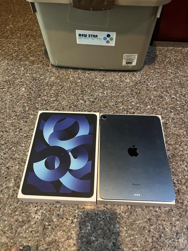 ขายiPadAir5 M1 สีBlue64กิ๊กสูนTrueมีกล่องสภาพสวยๆใล้งานดีถูผๆ รูปที่ 2