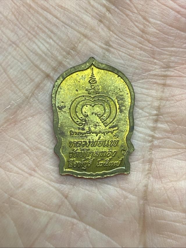 เหรียญนั่งพาน หลวงพ่อแพ วัดพิกุลทอง ปี37 รูปที่ 2