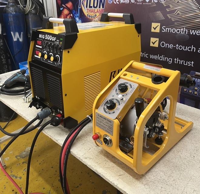 เครื่องเชื่อมMIG500GF 500แอมป์ ไฟ380V ฟีดแยก Rilon