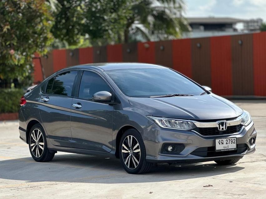 Honda City 1.5SV เกียร์ออโต้ สีเทา ปี 2017 รหัส PAT2792 2