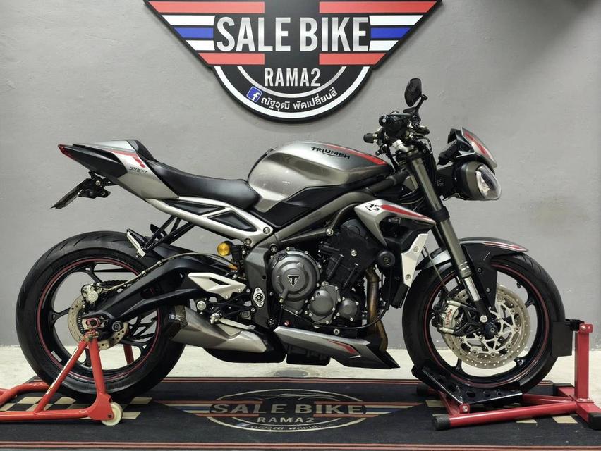 ออกรถ 0 บาท  Triumph Street Triple 765 Rs ปี 2020 abs รถมือเดียว หล่อจัด