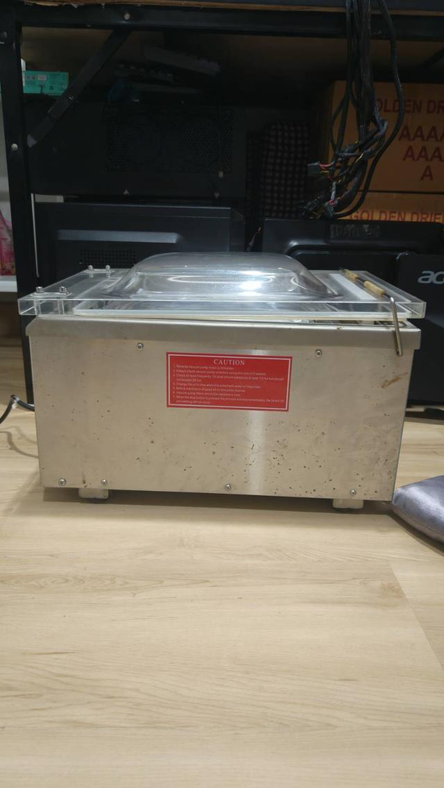 เครื่องซีลสูญญากาศ น DZ260 ซึ่งใช้สำหรับดูดอากาศออกจากบรรจุภัณฑ์เพื่อยืดอายุการเก็บรักษา รูปที่ 5