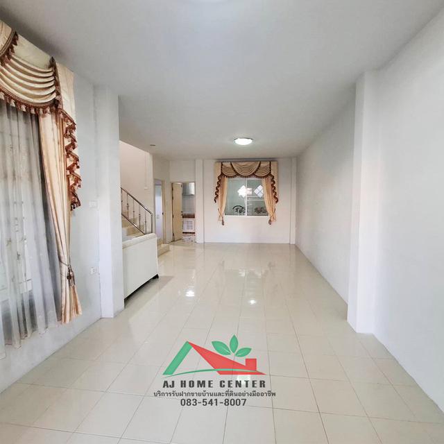 ขายบ้านแฝด38.4ตรว. ม.นันทวัน10 ซ.เลียบวารี37 บ้านเปล่า สภาพดี ยินดีรับผ่อนตรง 2