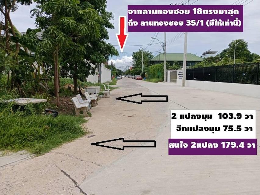 ขายที่ดินจัดสรร รวมแปลงได้สวยเพื่อคนสนใจทำบ้านขนาดใหญ่ทำเลดีแถบปากเกร็ด ติวานนท์-ปากเกร็ด เสมือนอยู่แนวแจ้งวัฒนะ 323.8 ตารางวาราคาดี  12.56 ล้าน ถมวย 12