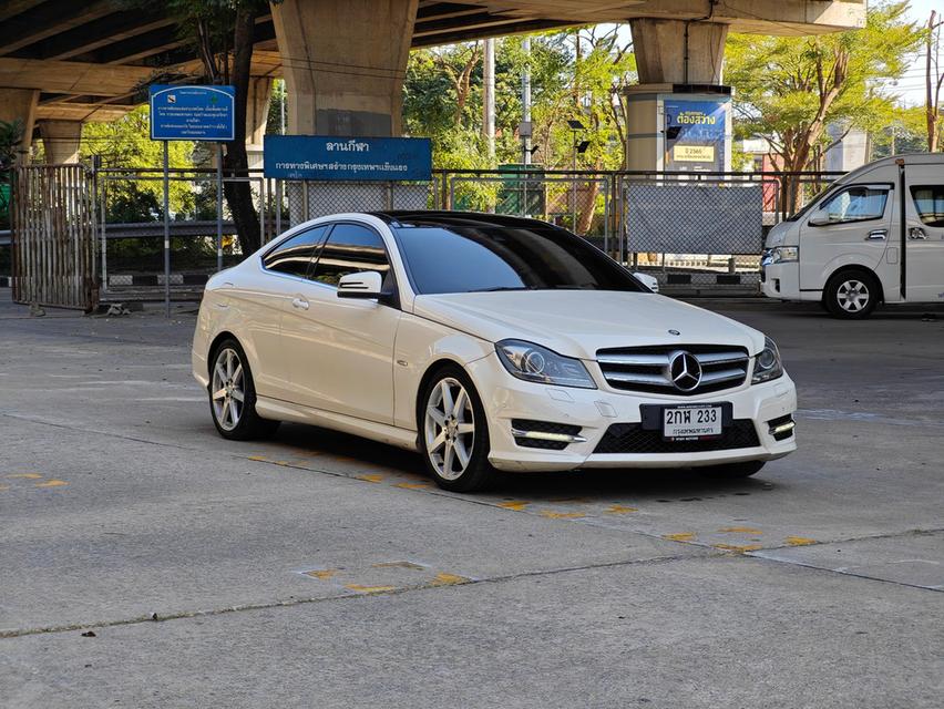 ขายรถ Benz C180 Coupe Amg   ปี 2012 สีขาว เกียร์ออโต้