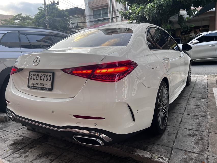 รหัสรถ KPV6703 2023 Benz C220d AMG หลังคาแก้ว 7