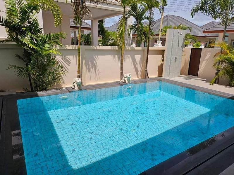 ให้เช่าบ้านเดี่ยว 1 ชั้น หมู่บ้านดุสิตการ์เด้น 6 บ้านพลูวิลล่า Pool Villa Pattaya 3