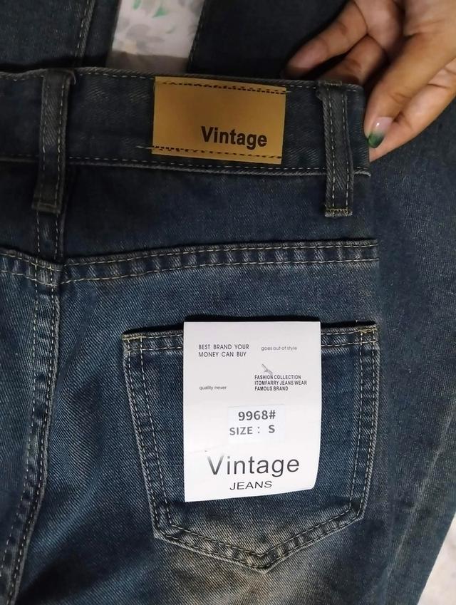 กางเกงยีนขายาว Vintage รูปที่ 2
