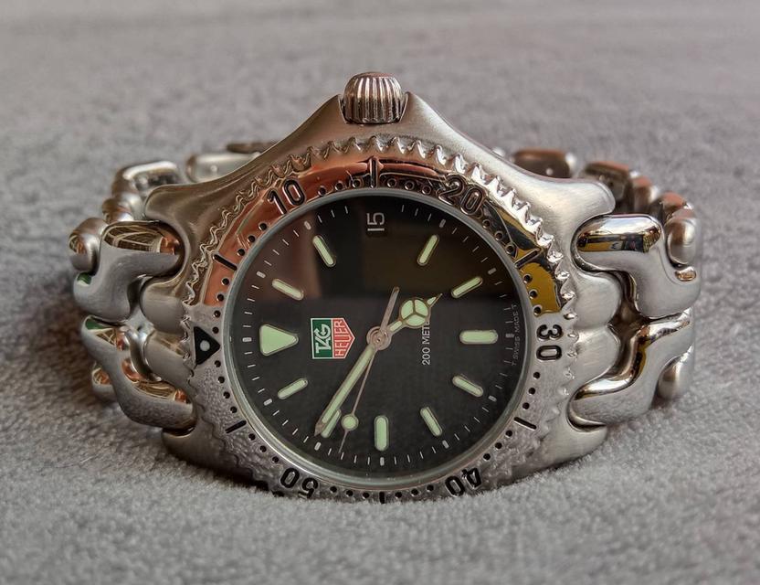 33.TAG HEUER ระบบ Quartz King size หน้าปัด 42 mm อปก.กล่องแทน รูปที่ 1