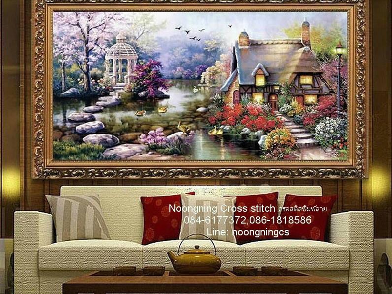 ร้าน Noongning Cross stitch ครอสติสพิมพ์ลาย จำหน่ายอุปกรณ์ครอสติส ภาพติดเพชร480 2