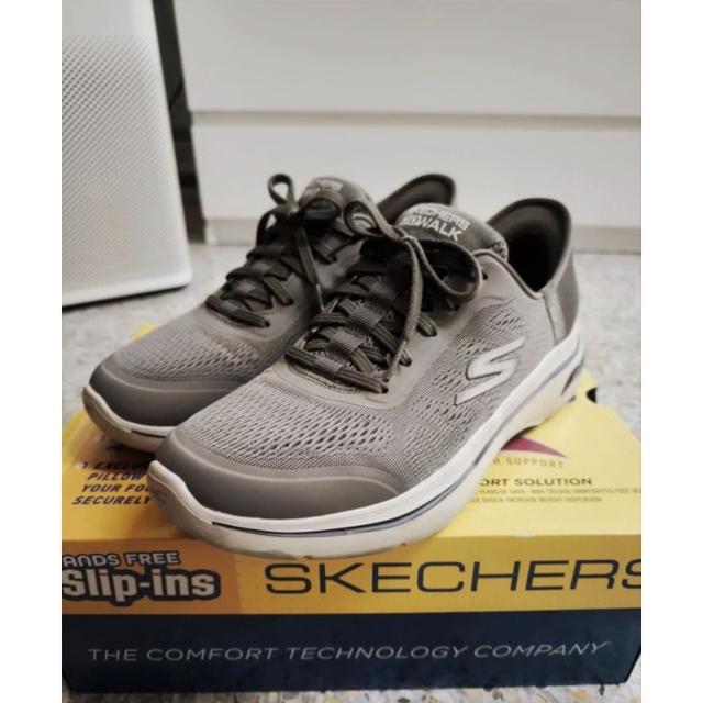 รองเท้าผู้ชาย SKECHERS GO WALK Arch Fit®Slip-ins Simplicity 2 มือสอง สภาพสวยมาก รองเท้าอุ้งเท้าสูง รองเท้าคนเท้