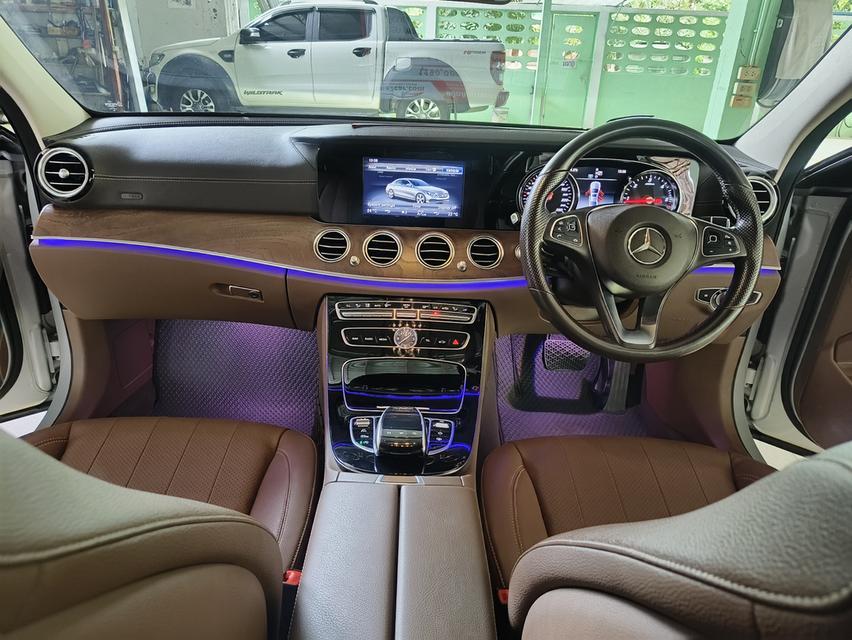 BENZ E220d Exclusive (ดีเซล) ปี 2017 ไมล์แค่ 56,000 กม.แท้ (ออกรถ กค.2017) 13