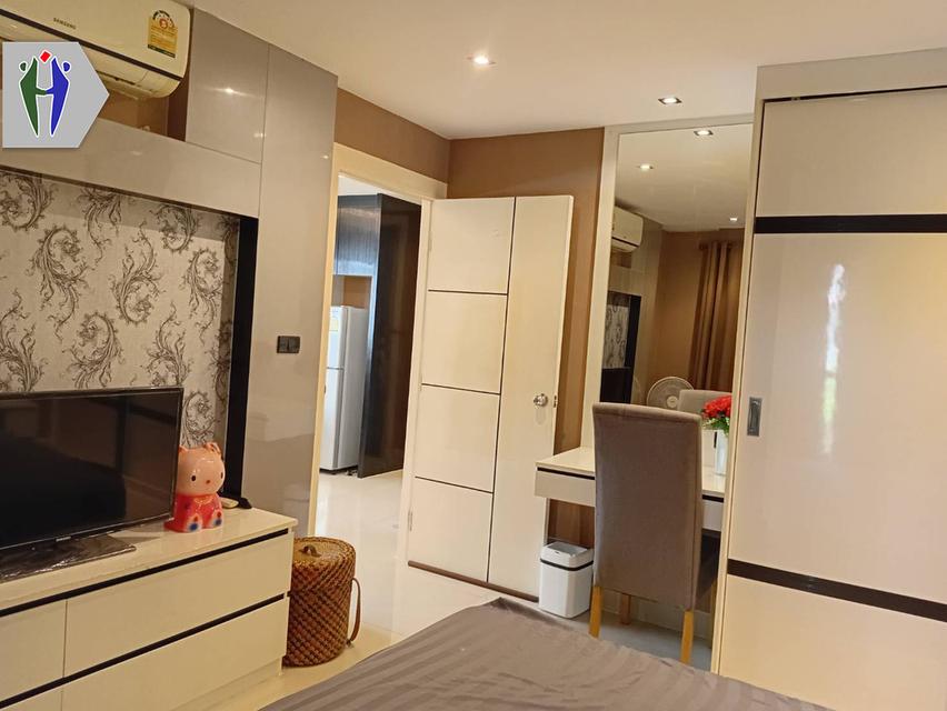 ให้เช่าคอนโด 51 ตารางเมตร ห้องมุม ราคา 13,500 บาท ใกล้ถนนสุขุมวิทพัทยาใต้ • ขนาด 51 ตร.ม, 1ห้องนอน, 1ห้องน้ำ • ทีวี, 1แอร์, ตู้เย็น • บิ๊วอินครัวยุโร 6