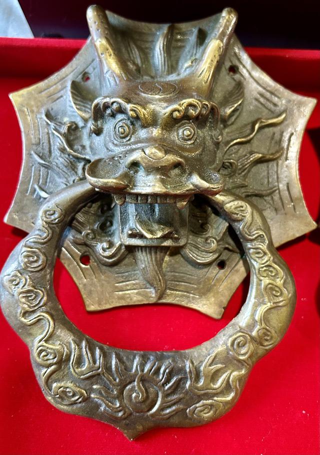 ที่จับประตูหัวมังกรโบราณ รูปที่ 5