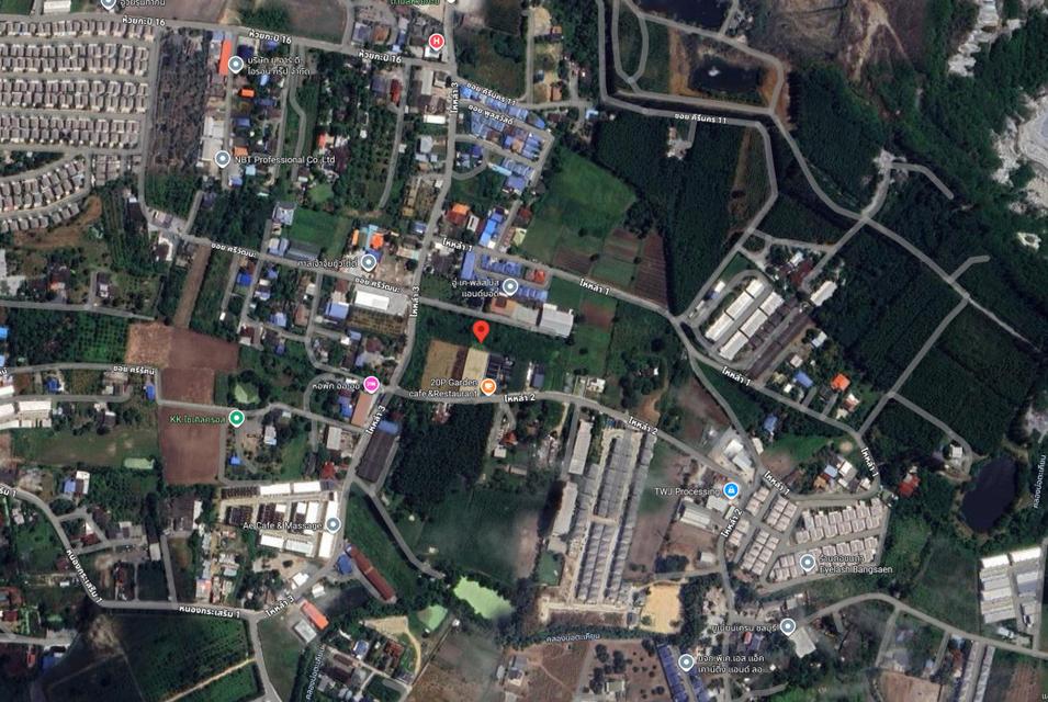 ขาย ที่ดิน ซอยไหหลำ ห้วยกะปิ เมืองชลบุรี 7 ไร่ 3 งาน 90.5 ตร.วา ใกล้ถ.ข้าวหลาม ตลาดหนองมน เข้าออกได้หลายทาง เหมาะทำพูลวิ 5