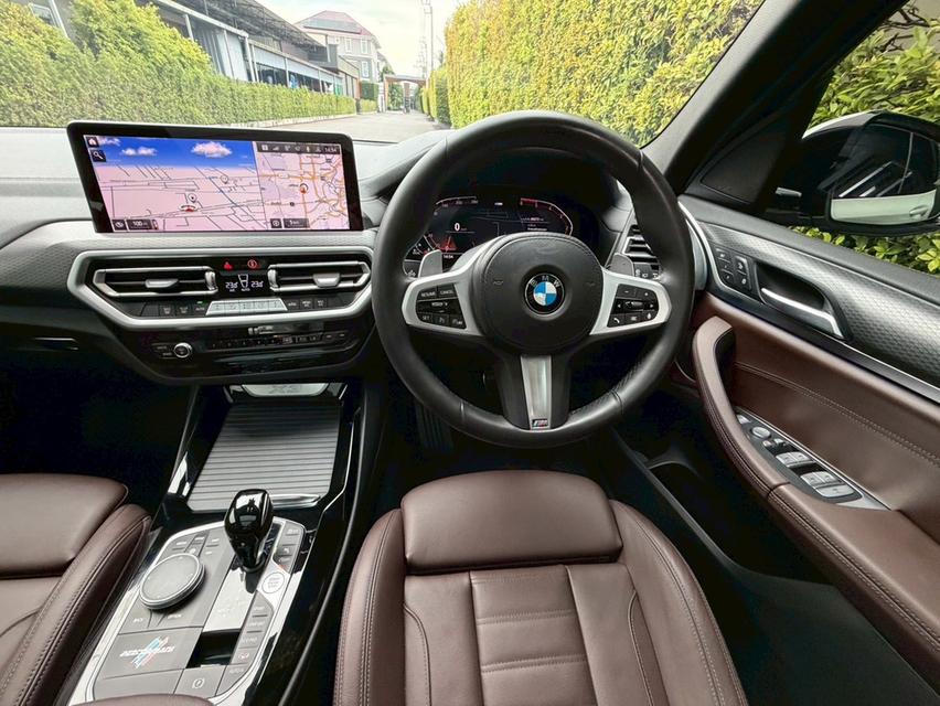 BMW X3 xDrive20d M Sport ปี 22 Lci สวยสุดในรุ่น สภาพป้ายแดง เข้าศูนย์ทุกระยะ รูปที่ 5
