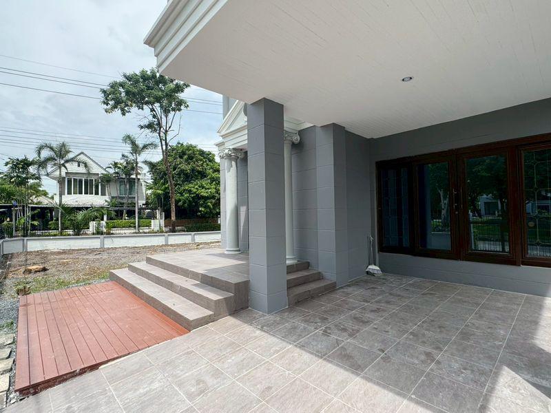 🏡 บ้านเดี่ยวหลังมุม ตรงข้ามสวนสาธารณะ จอดรถได้กว่า 8 คัน | คลองสามวา ถ.นิมิตใหม่ 28 5