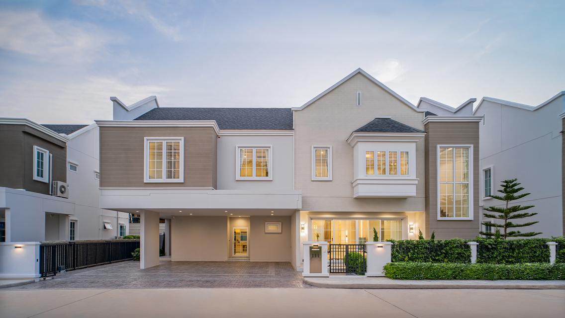 ขายบ้านหรูติดถนนใหญ่ราชพฤกษ์ โครงการ The Matias (ราชพฤกษ์-แจ้งวัฒนะ) สไตล์ Dutch Colonial ใกล้ทางด่วนศรีรัช 4