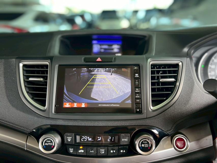 ปี 2015 HONDA CRV, 2.0 E (i-VTEC)โฉม ปี12-17 สีขาว เกียร์ออโต้ เครื่องเบนซิน 17