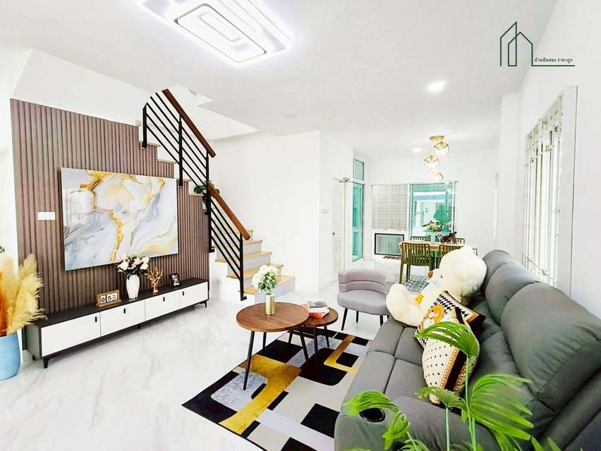 หมู่บ้าน อาร์ เค พาร์ค หทัยราษฎร์ หลังมุม รีโนเวทใหม่พร้อมอยู่ 3