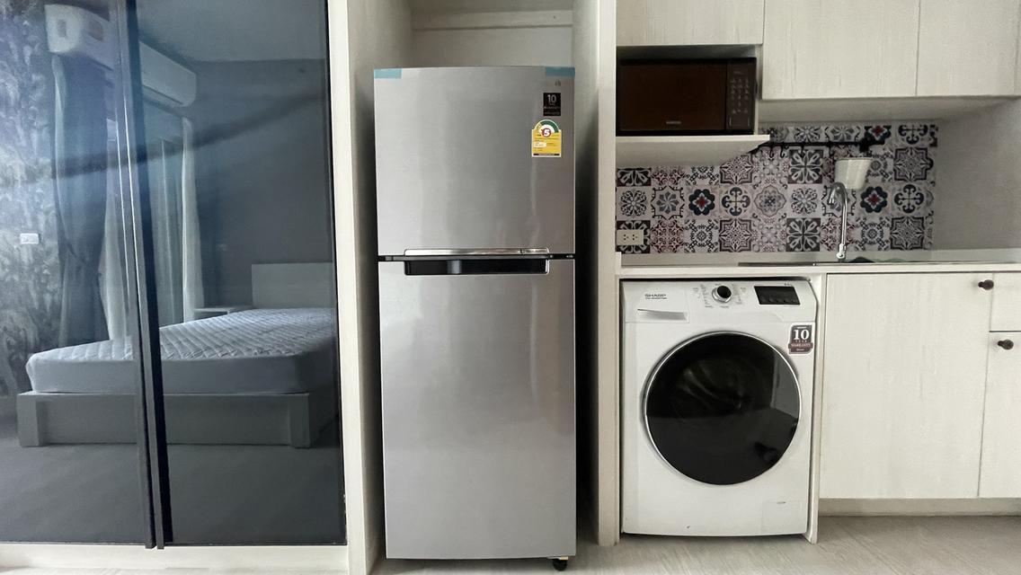 ขาย/เช่า คอนโดวิวแม่น้ำเจ้าพระยา ห้องสตูดิโอ 23 ตร.ม. เดินทางสะดวกใกล้รถไฟฟ้าสายสีน้ำเงิน สถานีบางโพ พร้อมอยู่ 1.9 ลบ. 6