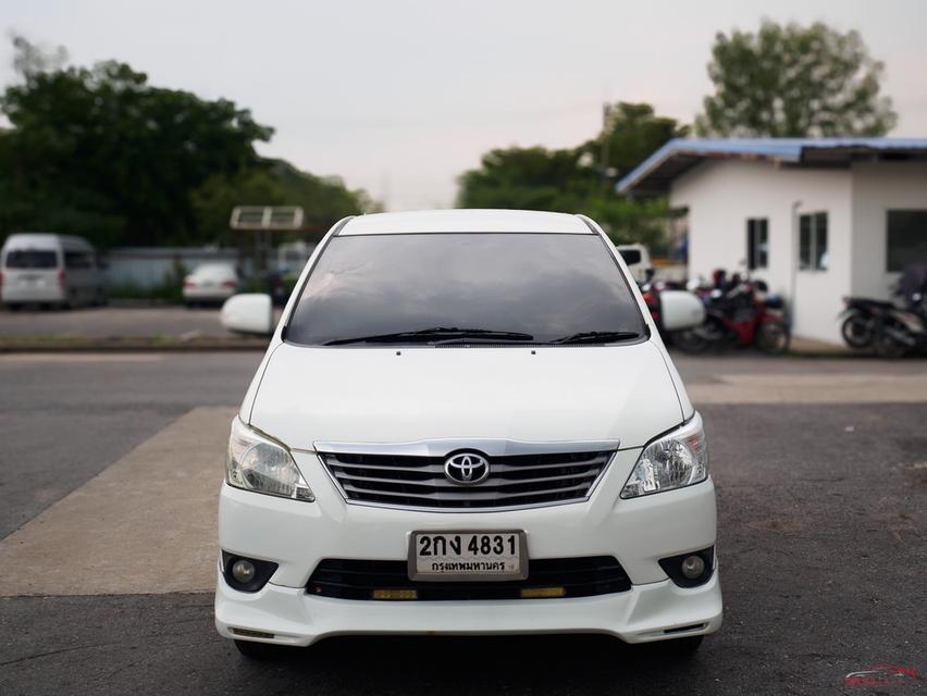 TOYOTA INNOVA 2.0V ติดแก็สโดนัท LPG หัวฉีดอย่างดี เกียร์ออโต้ สีขาว  2013 1