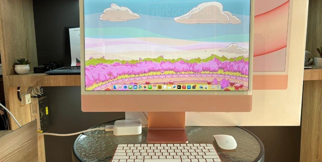 iMac (24-inch, M1, 2021) Pink  3