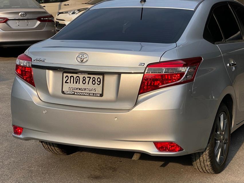 Toyota Vios 1.5S ตัวท็อปสุด A/T ปี 2013 เลขไมล์ 125,xxx km.
