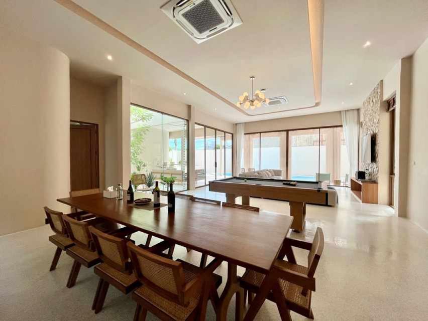 H462 ให้เช่า บ้านเดี่ยว Modern Pool Villa Jomtien 5 ห้อง 6