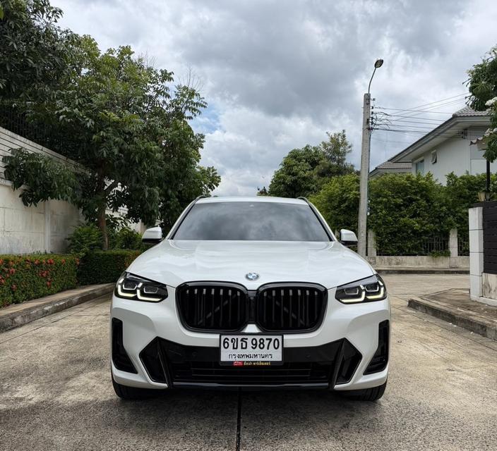 BMW X3 xDrive20d M Sport Lci ปี 22 สีขาว รูปย่อยที่ 3