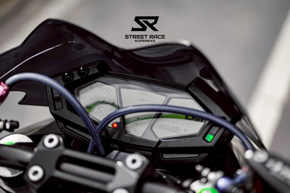 🔥 kawasaki z800 ปี 2015 | สีขาวหล่อเข้ม สปอร์ตเน็กเก็ตตัวแรง ราคาดีเกินคาด! 🔥 9