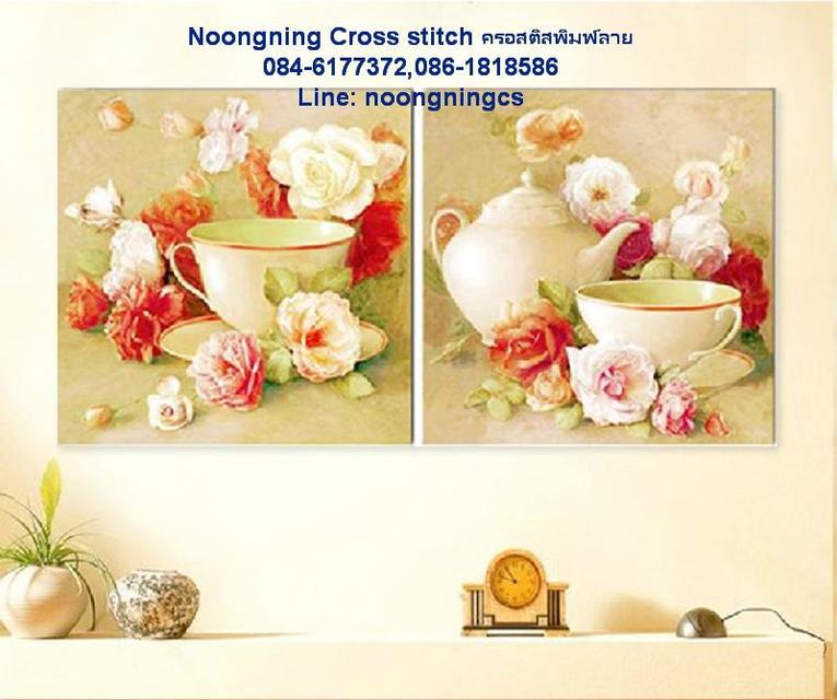 ร้าน Noongning Cross stitch ครอสติสพิมพ์ลาย จำหน่ายอุปกรณ์ครอสติส ภาพติดเพชร866 5