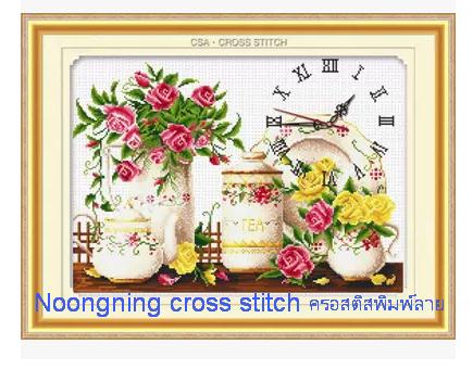 ร้าน Noongning Cross stitch ครอสติสพิมพ์ลาย จำหน่ายอุปกรณ์ครอสติส ภาพติดเพชร828