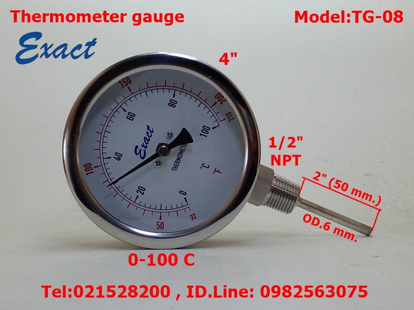 Thermometer gauge  มีสต็อกในไทย  เปิดใบกำกับภาษีได้ พร้อมส่งด่วน รูปที่ 6