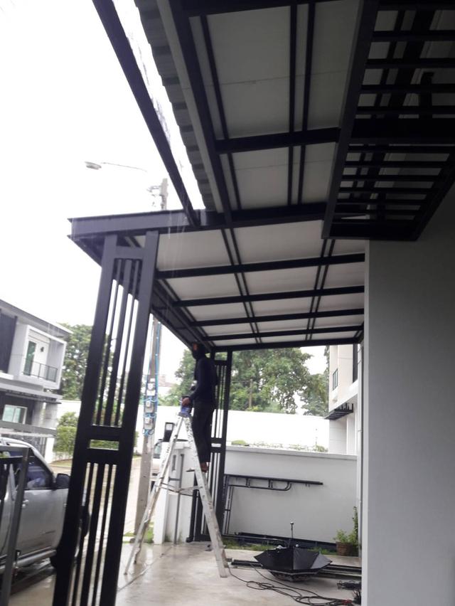 ต่อเติมโครงหลังคากันสาดสไตล์โมเดริ์น Roof Modern DD Design23