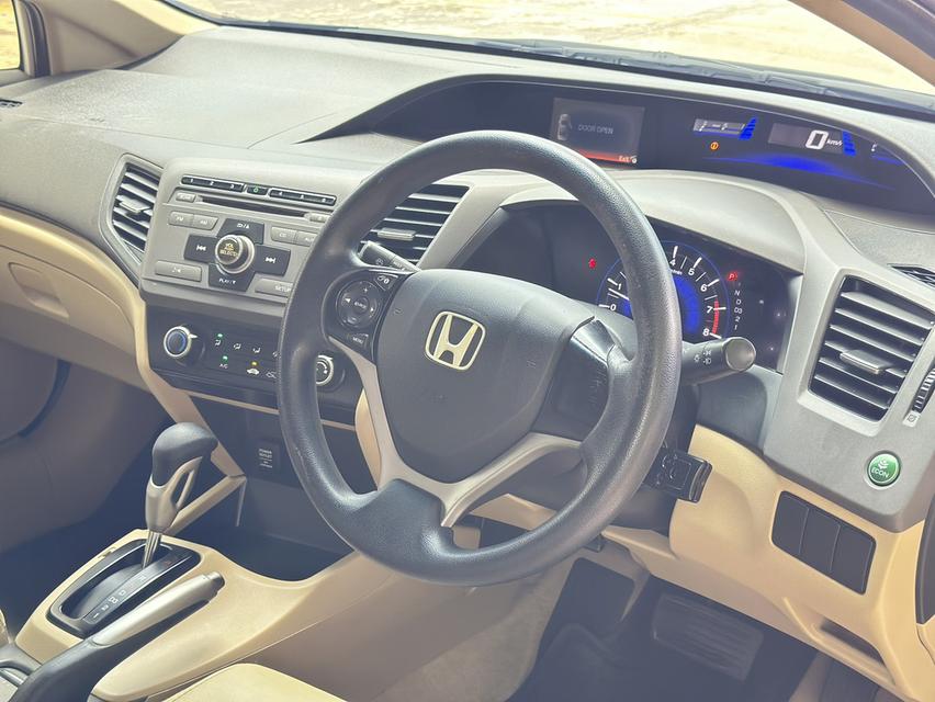 รหัสรถ PAT3571 Honda Civic FB 1.8S ปี 2013 สีขาว 10