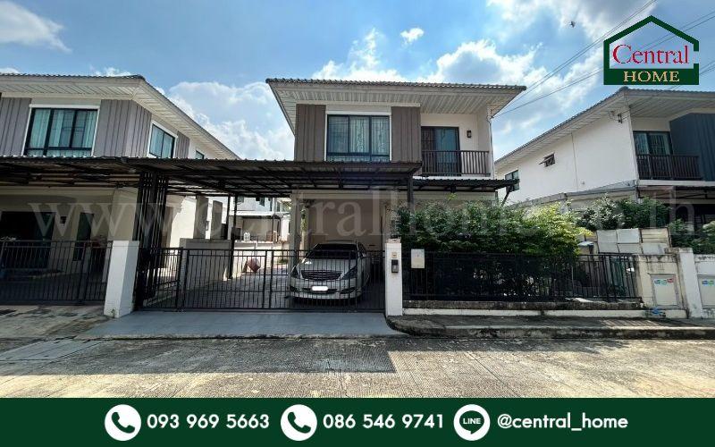 บ้านแฝด โมดิ วิลล่า บางบัวทอง บ้านสวย พร้อมอยู่ 1