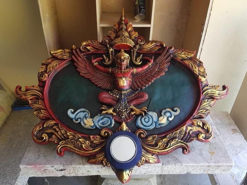 พญาครุฑ ซุ้มพญาครุฑ ขนาด100ซม รูปหล่อพญาครุฑ