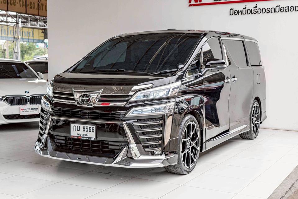 รหัสรถ NP6566 TOYOTA VELLFIRE 2.5ZG EDITIONปีรถ : 2022 10