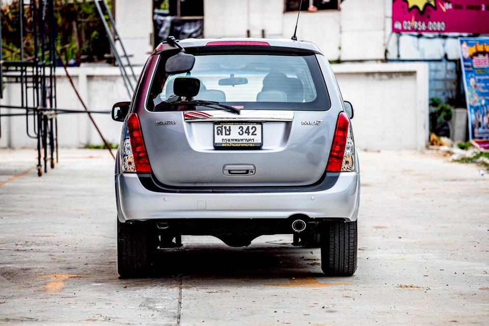 Isuzu Mu-7 3.0 ดีเซล เกียร์ออโต้ ปี 2006 สีเทา มือเดียวป้ายแดง 6