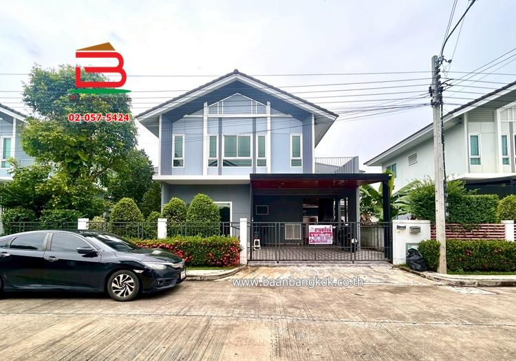 บ้านเดี่ยว โครงการ เพอร์เฟค พาร์ค แจ้งวัฒนะ-ราชพฤกษ์ เนื้อที่ 50.8 ตร.ว ตำบลบางตะไนย์ อำเภอปากเกร็ด นนทบุรี