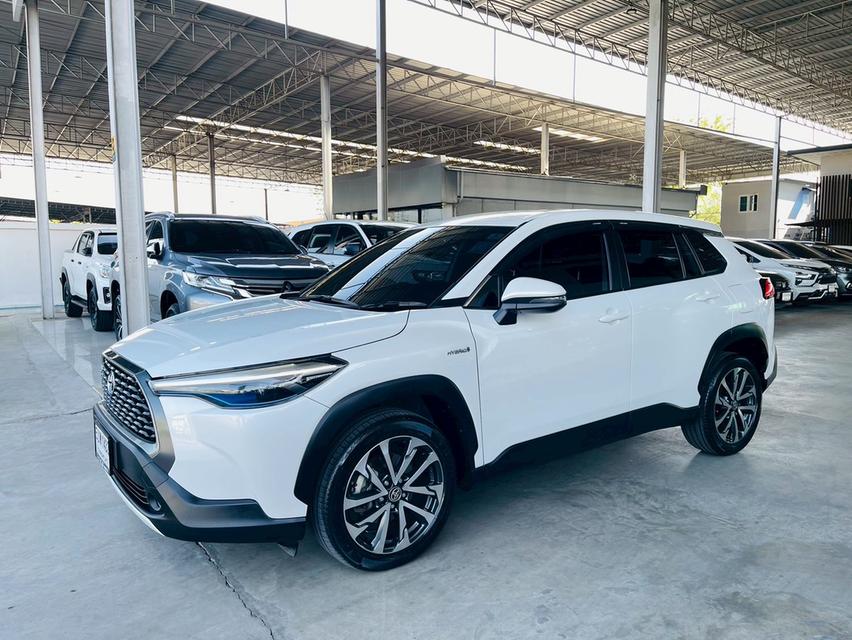 Toyota Corolla Cross 1.8 Hybrid Premium ปี 21จด22 มือแรกไมล์แท้ รูปที่ 2