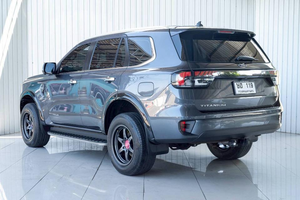 FORD EVEREST 2.0 BI-TURBO TITANIUM PLUS ปี 2022 จด 2023 สีเทา เกียร์ A/T ขับ 2  โฉม ปี22-ปัจจุบัน รูปที่ 8