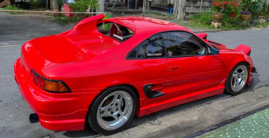 Toyota MR2 สีแดงสวยมาก 5