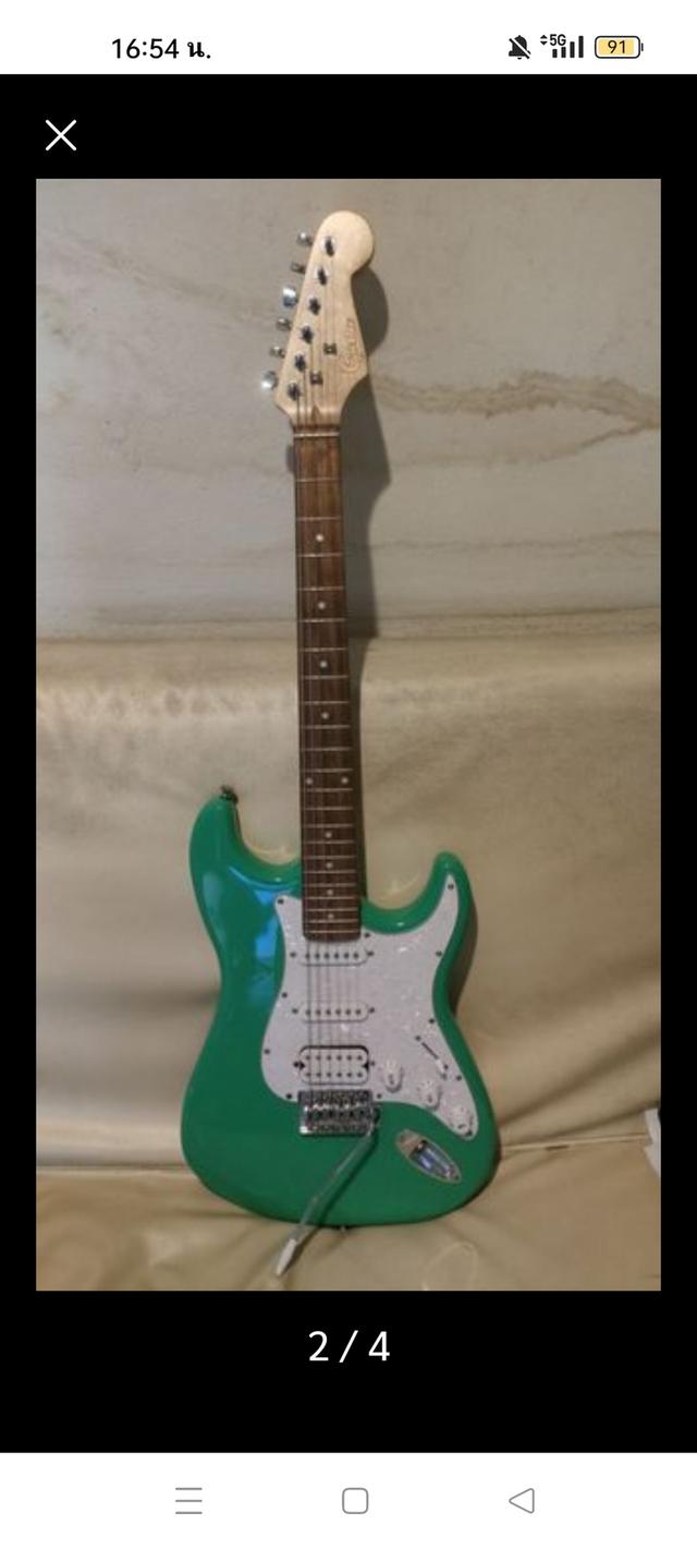 guitar 🎸ไฟฟ้า ยี่ห้อ Gusta มือสองสภาพดี ค่อนข้างใหม่