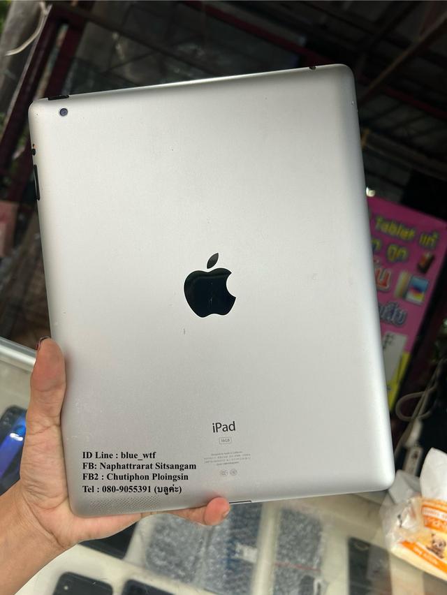 IPad2 16GB สีขาว wifi เครื่องศูนย์ไทย สภาพสวยแบตดี ใช้งานปกติ รูปย่อยที่ 2