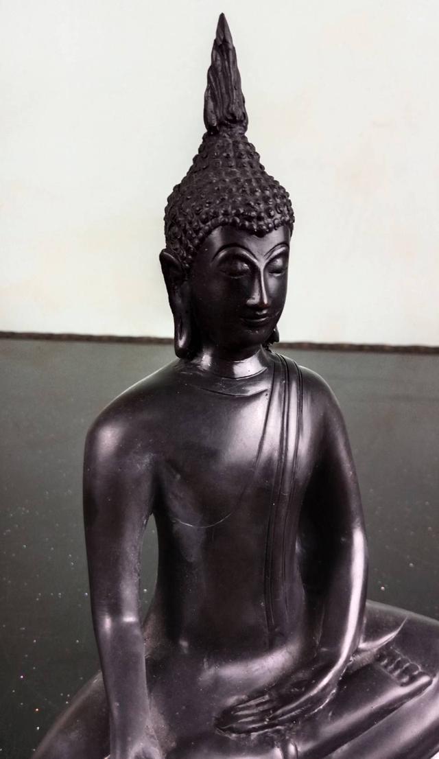 74.พระบูชา ภ.ป.ร ปี 2508(ย้อนยุค)  หน้าตัก 5 นิ้ว รูปที่ 9