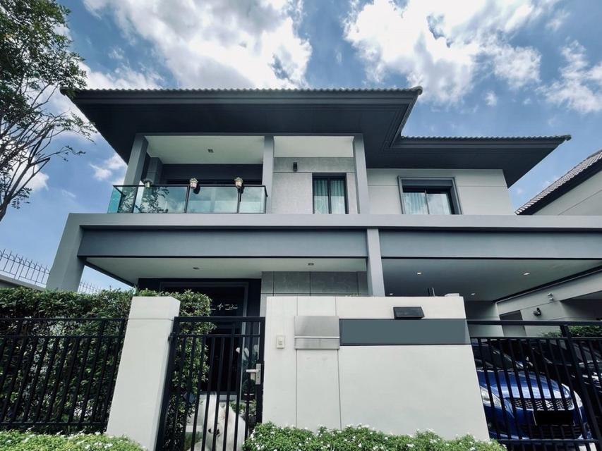 ให้เช่า บ้านเดี่ยว Bangkok Boulevard ศรีนครินทร์–บางนา 52.8 ตรว. 229 ตรม. 4 นอน 3 น้ำ 2 ชั้น หลังริม จอดรถได้ 2 คัน